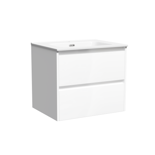 Тумба под раковину Sancos Libra LB60W 59х45х50 подвесная цвет белый